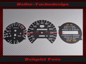 Speedometer Disc Mercedes W124 E500 E Class 260 kmh built...