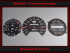 Speedometer Discs for Mercedes W124 AMG E Class 260 Kmh - 5