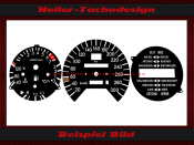 Speedometer Disc Mercedes W124 E500 E Class 300 kmh built...