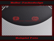 Speedometer Disc for Harley Davidson Road King FLHR FLHRI 1995 to 1997 Ø100 Mph to Kmh
