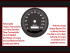 Speedometer Disc for Harley Davidson Road King FLHR FLHRI 1995 to 1997 Ø100 Mph to Kmh