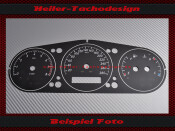 Speedometer Disc Jaguar XJ8 Type X350 2008 Mph to Kmh