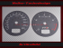 Tachoscheiben für Audi TTS 2013 Mph zu Kmh