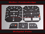 Tachoscheiben für VW Golf 1 GTI