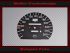 Tachoscheibe für Mercedes W201 C Klasse 260 Kmh