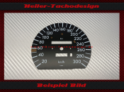 Speedometer Disc for Mercedes W201 AMG C Class 300 Kmh
