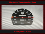 Speedometer Disc for Mercedes W201 C Class 240 Kmh