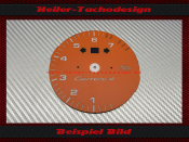 Tachometer dial for Porsche 911 964 993 without on-board...