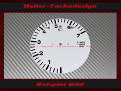 Tachometer Disc for Porsche 911 to 7000 RPM 6 Clock...