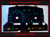 Speedometer Disc for Ford Mustang GT 1994 to 1998 150 Mph to 240 Kmh
