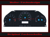Speedometer Disc for Jaguar XJ8 X 308 2002 170 Mph to 280 Kmh