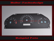 Speedometer Disc for Jaguar XJ8 X 308 2002 Mph to Kmh