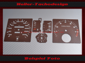 Satz Speedometer Disc for Audi Quattro Urquattro 150 Mph...