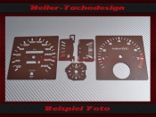 Speedometer dials for Audi Quattro Urquattro 150 Mph to...