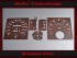 Speedometer dials for Audi Quattro Urquattro 150 Mph to 250 Kmh 7500 RPM