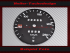 Tachoscheibe für Porsche 914 250 Kmh Loch unten