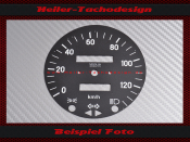 Speedometer Disc for Fiat 124 Spider 1979 to 1984 85 Mph...