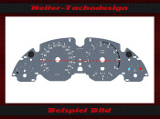 Tachoscheibe für BMW E39 5er M5 Power 300 Kmh DZM...