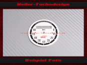 Speedometer Disc for smallschnittger F125 0 to 80 Kmh...