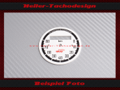 Speedometer Disc for smallschnittger F125 0 to 80 Kmh...