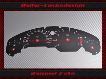 Tachoscheibe für BMW Z3 E36 155 Mph zu 250 Kmh