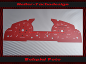 Speedometer Disc for Porsche Cayenne Turbo S 9PA 2002 to 2010 300 Kmh Petrol
