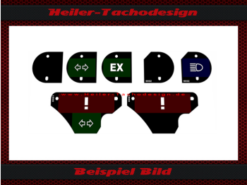 Speedometer Symbols for Porsche 928 928 S 944 944 S 944 S2