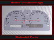 Speedometer Disc Opel Speedster Turbo 160 Mph to 260 Kmh