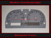 Speedometer Disc for Opel Speedster Turbo 160 Mph to 280...
