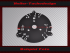 Oil Fuel Temp Displayn Disc for Mercedes W123 E Class