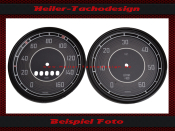Tachometer Scale for Porsche 356 from Veigel