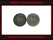 Oil Wasser Temperature Displayn depositor Disc Austin Healey Ø47 mm - 1