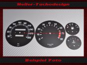 Tachoscheiben für BMW E21 3er 323i 300 Kmh