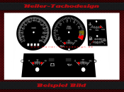 Speedometer Discs for Pontiac Fiero 1983 to 1988 240 Kmh