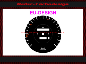 Tachoscheibe für Mercedes W107 R107 380 SL 240 Kmh elektronischer Tacho