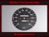 Tachoscheibe für Mercedes W107 R107 380 SL 240 Kmh elektronischer Tacho