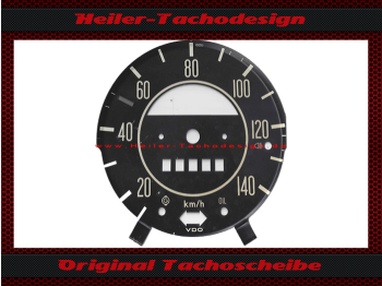 Speedometer Disc for Vw Beetle 1200 140 Kmh