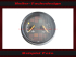 Front Ring Speedometer Ring Bezel Speedometer oder Oil Pressure Oil Temp Display for Porsche 964 oder 993