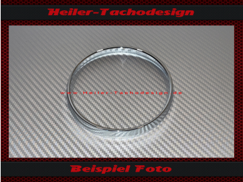 Chrome Ring Front Ring Speedometer Ring Bezel Speedometer oder oilpressure Oil Temperature Display for Porsche 911 912 914 Ø 105 x 11 mm