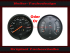 Chrome Ring Front Ring Speedometer Ring Bezel Speedometer oder oilpressure Oil Temperature Display for Porsche 911 912 914 Ø 105 x 11 mm