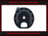 Speedometer disc for Mercedes SL W129 R129 MOPF 2 1998 to 2001 160 Mph to 260 Kmh