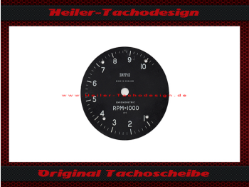 Tachometer Norton BSA Triumph Ariel Smiths Chronometric HRD Vincent 1-120 RPM 1946 to 1950 Ø73,5 mm