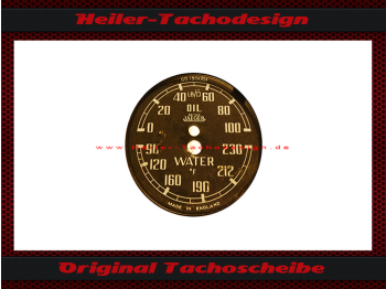 Oil Wasser Temperature Displayn depositor Disc Austin Healey Ø47 mm - 5