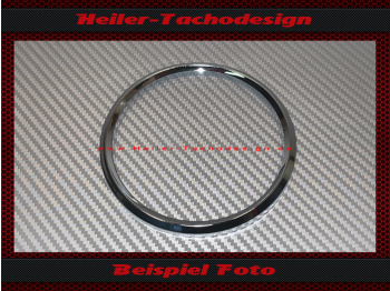 Chromring Frontring Tachoring Tacho für Porsche 356 / MB 170 / VDO 100 mm