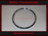 Chromring Frontring Tachoring Tacho für Porsche 356 / MB 170 Ø105 / 92,7 x 6 mm