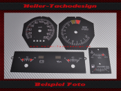 Speedometer Discs for Pontiac Fiero GT 1986 120 Mph to 200 Kmh