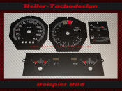 Speedometer Disc for Pontiac Fiero GT 1986 200 Kmh