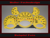 Speedometer Discs for Porsche 911 997 Turbo S Tiptronic 350 Kmh