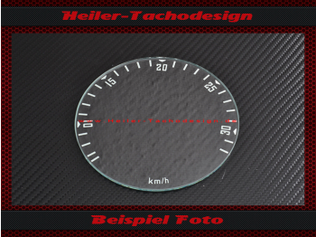 Speedometer Glass Traktormeter for Deutz 7506 Schlepper 0 to 32 Kmh 1969