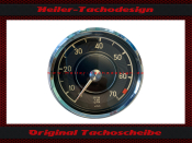 Tachometer Glass for Mercedes W111 large tail fin W112...